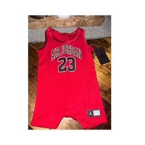 Jordan 23 Infants Jersey Onesies.